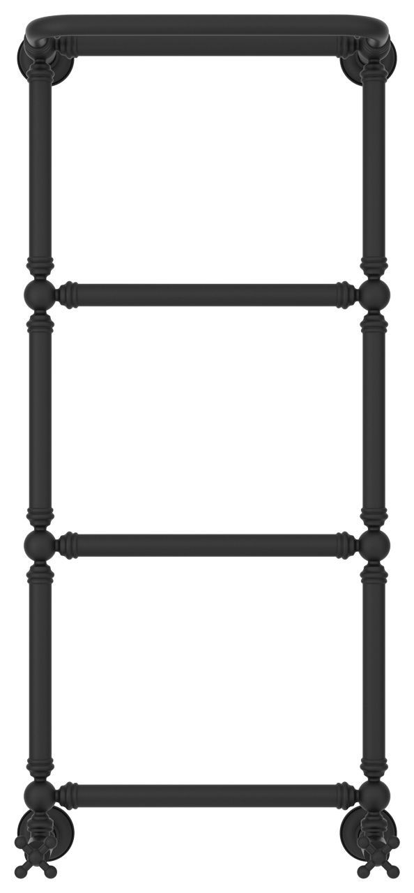 Полотенцесушитель водяной "Ренессанс 1386" 960х400 (МУАР Темный Титан)