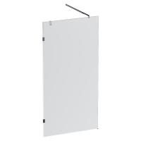 W94WI-100-F1-MTE Душевая перегородка X-Joy 100x195, стекло прозр. 6 мм + покрытие, фурнитура мат хро W94WI-100-F1-MTE Душевая перегородка X-Joy 100x195, стекло прозр. 6 мм + покрытие, фурнитура мат хро