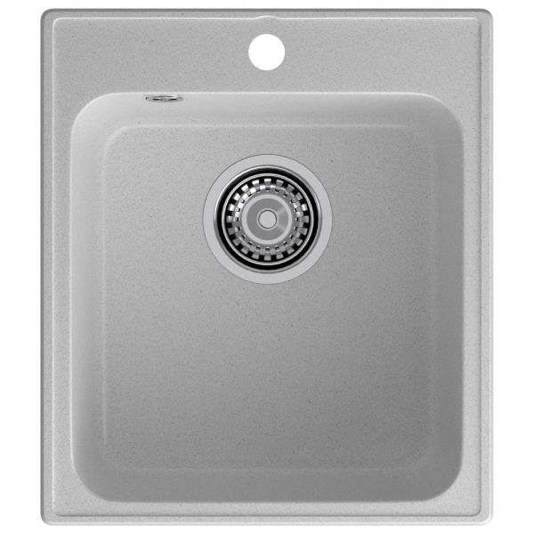 Кухонная мойка GranFest QUARZ 17, серый