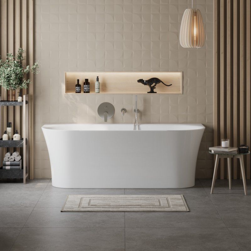 Акриловая ванна BELBAGNO BB711-1550-700, артикул BB711-1550-700