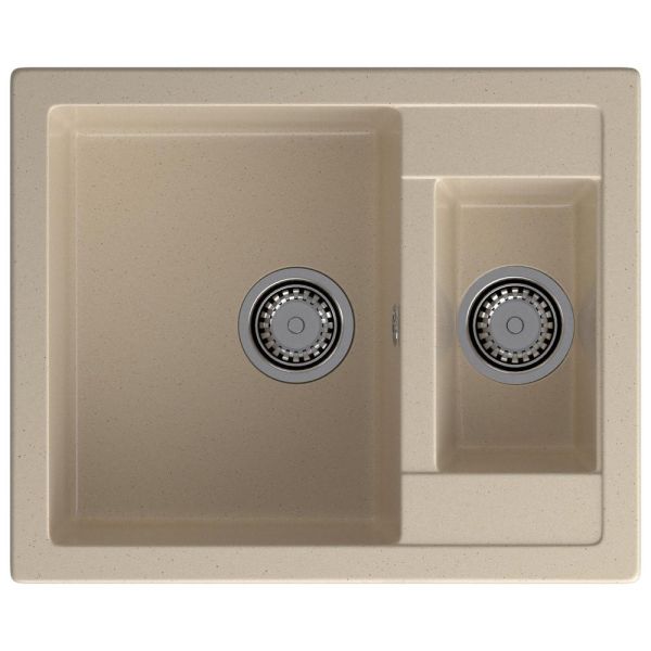 Кухонная мойка GranFest QUADRO 610K, кашемир