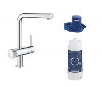 Смеситель для кухни GROHE Blue Pure Minta с функцией фильтрации, хром (119706) Смеситель для кухни GROHE Blue Pure Minta с функцией фильтрации, хром (119706)