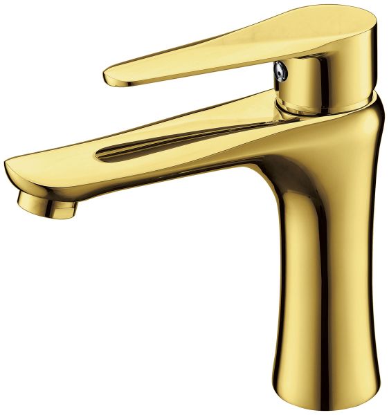 Смеситель для раковины ПСМ-ПРОФСАН STEEL тип См-УмОЦБА Золото (PSM-303-5)