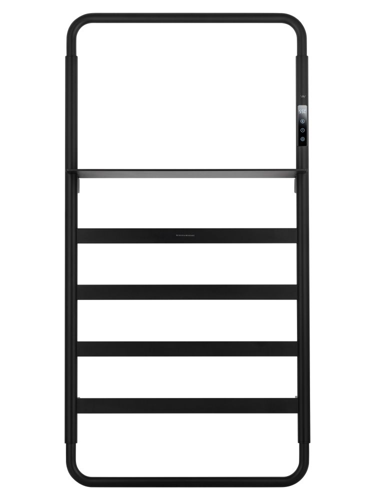 Полотенцесушитель электрический WONZON & WOGHAND DÜSSELDORF, Черный матовый (WW-A203-MB)
