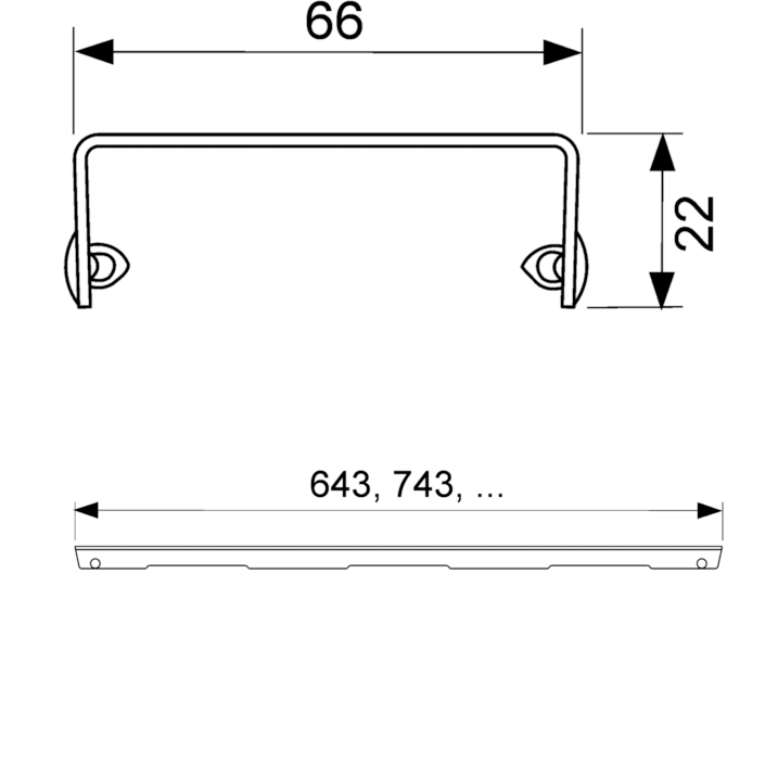 Решетка "royal", 800 мм, нерж. сталь, полир. Решетка "royal", 800 мм, нерж. сталь, полир.
