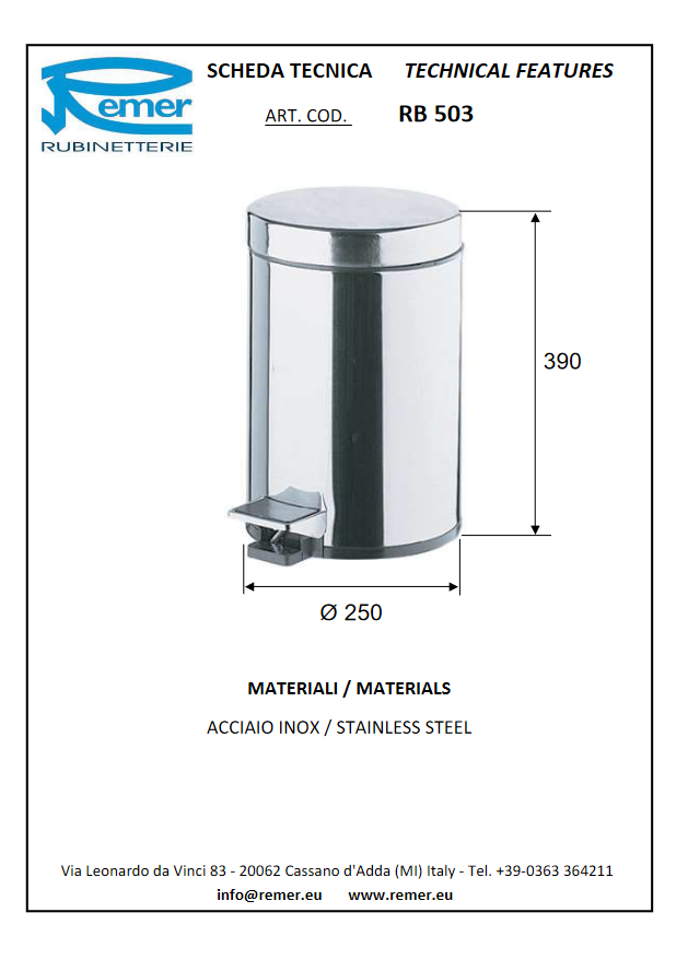 Acces Ведро 12 литров RR RB503
