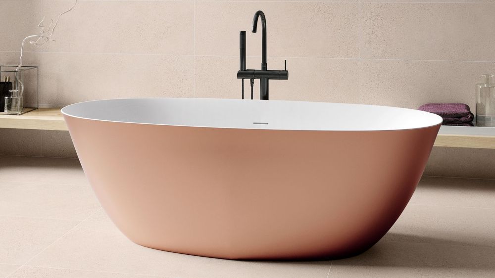 Zenon Covadonga R, овальная ванна из искусственного камня Solid Surface, 180x80xh57,5 см, цвет белый матовый, артикул 4000.000.000.000.31779