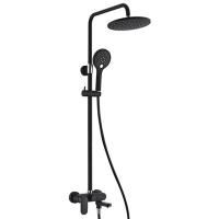 Душевая система WasserKRAFT Elbe A17401 Черная Душевая система WasserKRAFT Elbe A17401 Черная