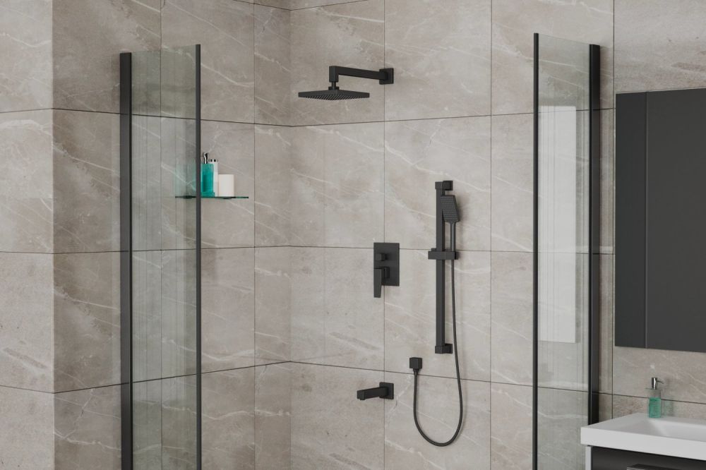 Встроенная душевая система RUSH Thira (TR3635-60Black), артикул TR3635-60Black