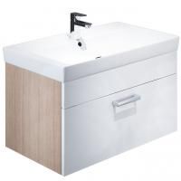 Тумба под раковину Iddis Mirro 80 MIR80W0i95 подвесная Белая Дерево