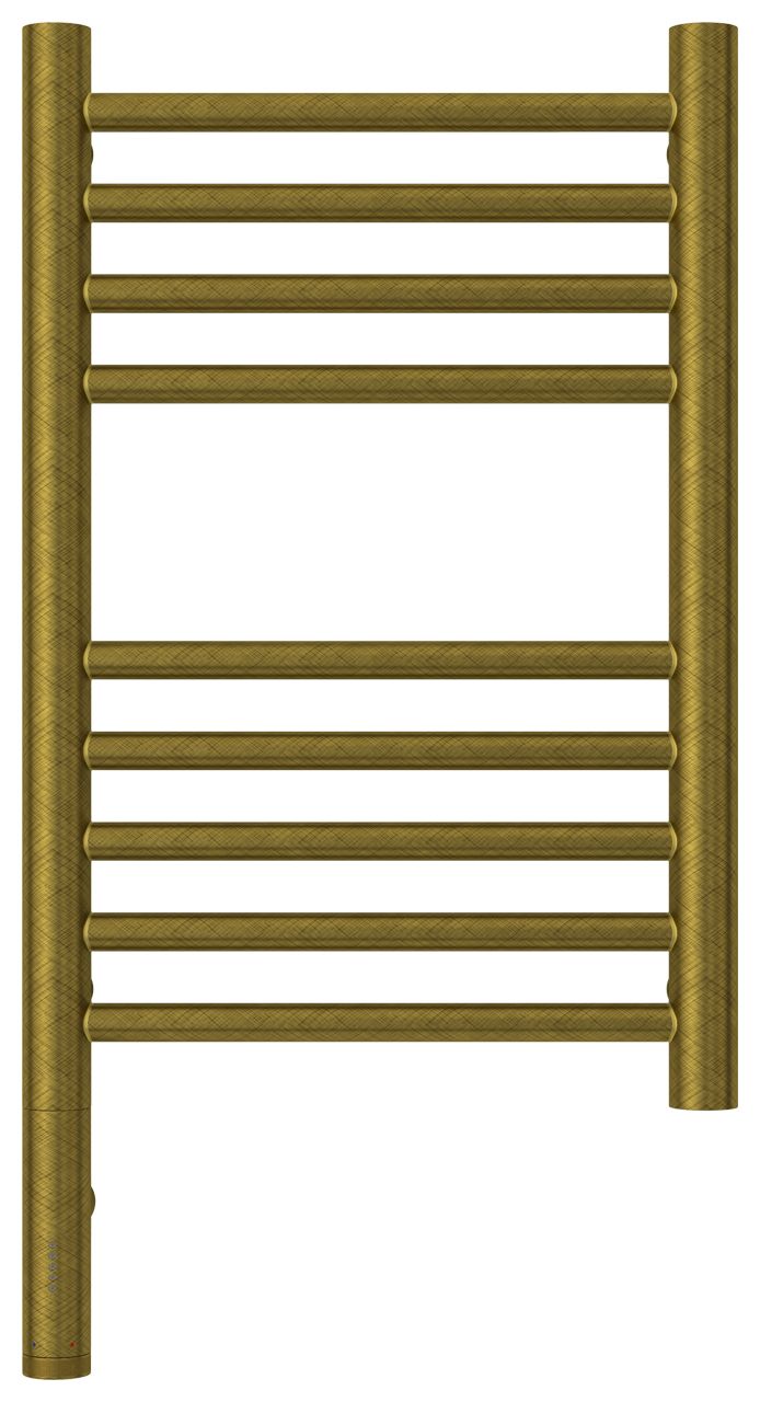 Полотенцесушитель электрический "БОГЕМА 3.0" прямая 500х300 / МЭМ левый (Состаренная бронза)