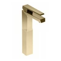 Bongio Stelth Смеситель для раковины высокий 150 мм, цвет золото