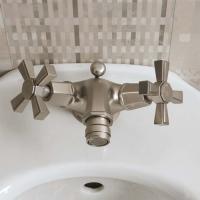 Sbordoni Déco prestige  Смеситель для биде на 1 отв. с донным клапаном, цвет: никель