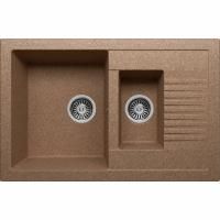 Кухонная мойка Polygran F-21 №307 77 Терракот