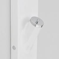 Artceram SOTTO UP Стакан с крышкой подвесной , цвет белый , хром Artceram SOTTO UP Стакан с крышкой подвесной , цвет белый , хром
