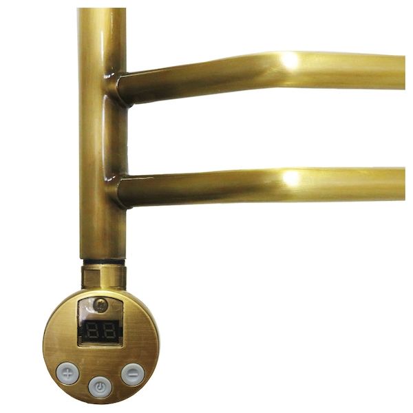 Электрический полотенцесушитель Domoterm Лаура П5 500*500 АБР E L Античная бронза