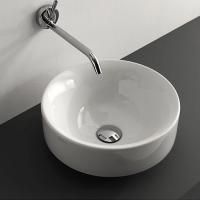 Kerasan Cento Умывальник накладной или встраиваемый  D=35см, цвет белый