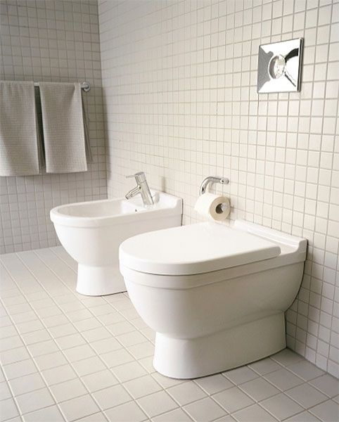 Унитаз Duravit Starck 3 0124090000 приставной без крышки-сиденья