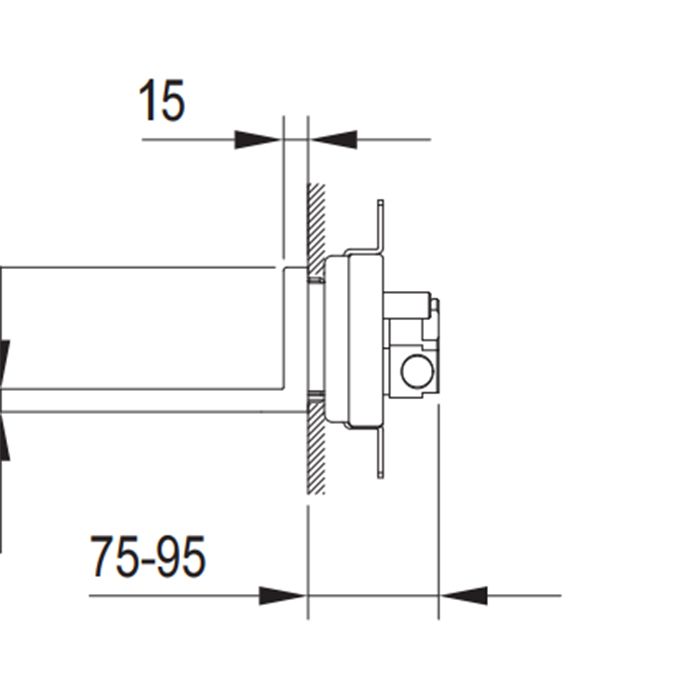 Внутрення часть, Fantini, Acquadolce, назначение-для верхнего душа