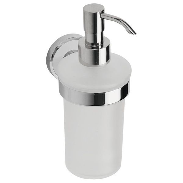 Дозатор для жидкого мыла Bemeta Trend-i 104109018 Хром/Белый/Прозрачный