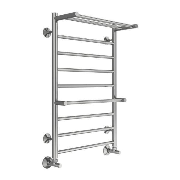 Полотенцесушитель электрический с полкой Terminus Аврора П8 50х80, хром