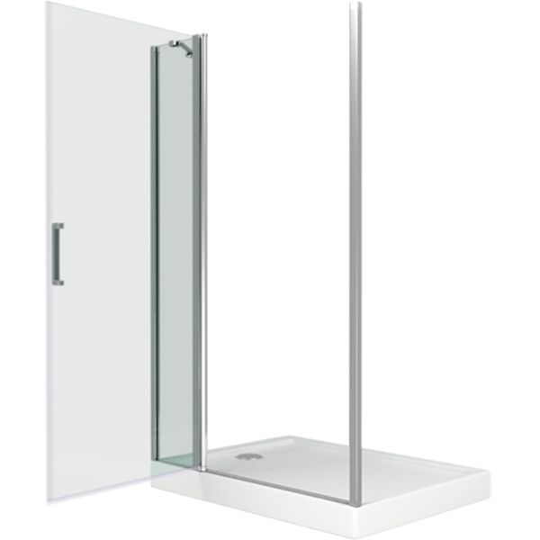 Душевая дверь в нишу Good Door Pandora WTW-140 140 профиль Хром стекло прозрачное Душевая дверь в нишу Good Door Pandora WTW-140 140 профиль Хром стекло прозрачное