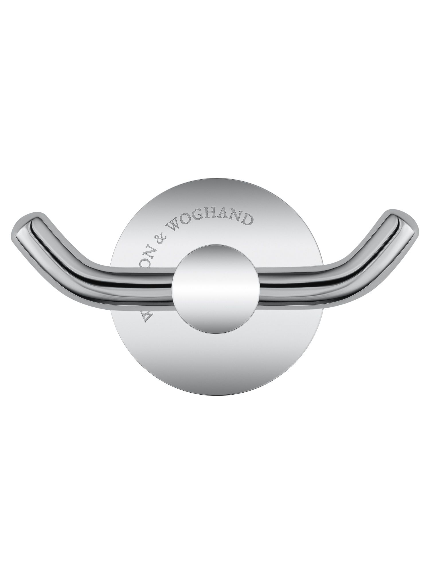 Двойной крючок для ванной WONZON & WOGHAND EASY, Хром (WW-8125)