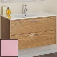 Тумба с раковиной SanVit Мэри-2 90 R kmery902 в цвете Ral подвесная Розовый глянец Тумба с раковиной SanVit Мэри-2 90 R kmery902 в цвете Ral подвесная Розовый глянец
