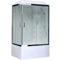 Душевая кабина Royal Bath BP 100х80 RB8100BP3-WC-CH-R с гидромассажем профиль Хром задняя стенка Белая Душевая кабина Royal Bath BP 100х80 RB8100BP3-WC-CH-R с гидромассажем профиль Хром задняя стенка Белая