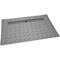 Душевая плита Radaway RadаDrain 79x99 для плитки 8-12 мм с решеткой Flowers Душевая плита Radaway RadаDrain 79x99 для плитки 8-12 мм с решеткой Flowers