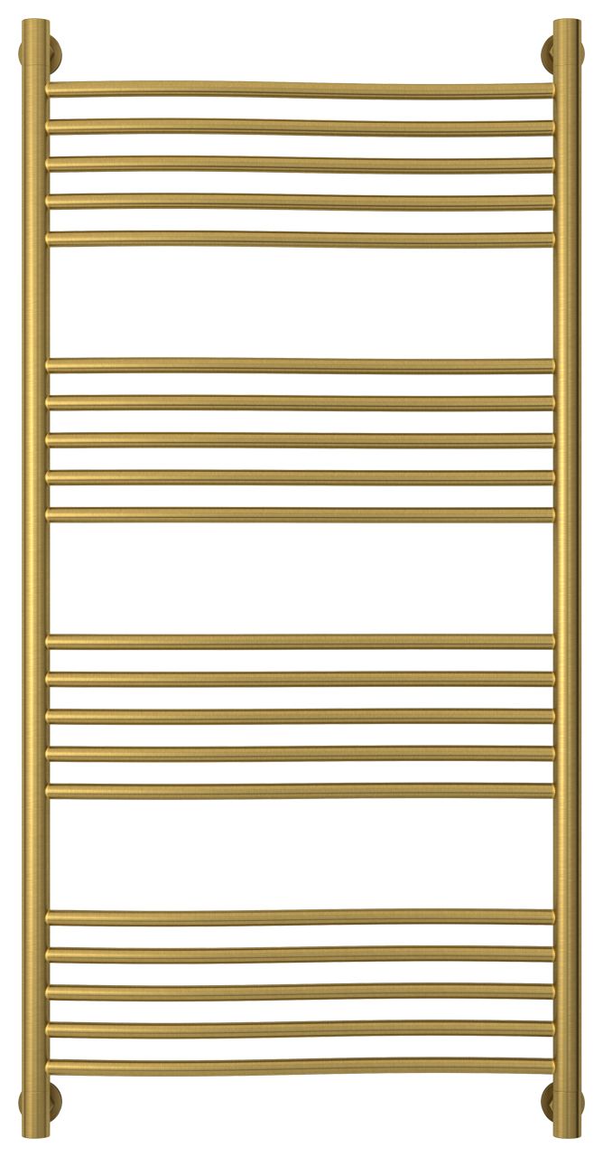Полотенцесушитель водяной "ФЛЮИД+" 1200х600 (Состаренная Латунь)