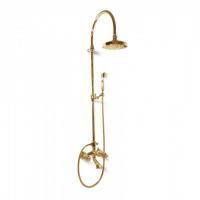 Bongio Impero Смеситель для ванны, цвет золото/Swarovski