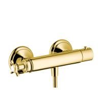 AX Montreux Термостат для душа, ВМ, ½’ 1 потребитель, цвет: полированное золото AX Montreux Термостат для душа, ВМ, ½’ 1 потребитель, цвет: полированное золото