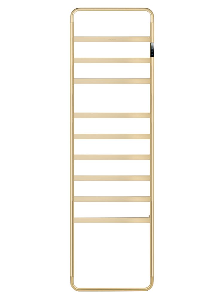 Полотенцесушитель электрический WONZON & WOGHAND DÜSSELDORF, Брашированное золото (WW-A204-BG)