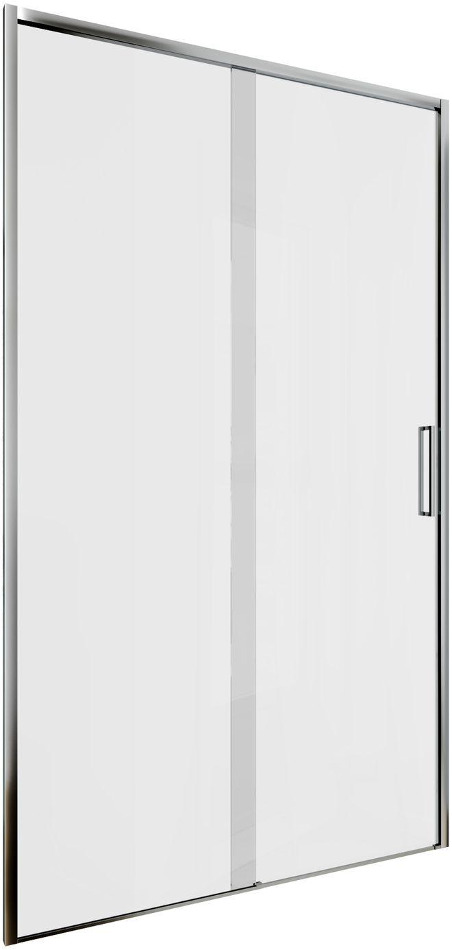 Душевая дверь Aquanet Pleasure Evo 110 AE65-N110-CT профиль хром, прозрачное стекло Душевая дверь Aquanet Pleasure Evo 110 AE65-N110-CT профиль хром, прозрачное стекло