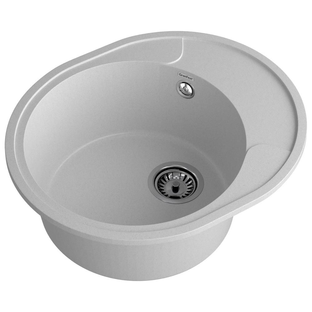 Кухонная мойка GranFest URBAN 857L, серый, артикул 857L серый