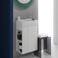 Laufen Kartell Раковина 460х280х120мм без перелива, с 1 отв. под смеситель, полочка справа, со скр сливом, цвет: белый Laufen Kartell Раковина 460х280х120мм без перелива, с 1 отв. под смеситель, полочка справа, со скр сливом, цвет: белый