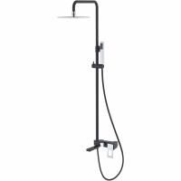 Стойка для душа Q BlackChrome_Комплект