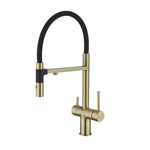 Смеситель для кухни Rose R958Q, бронза