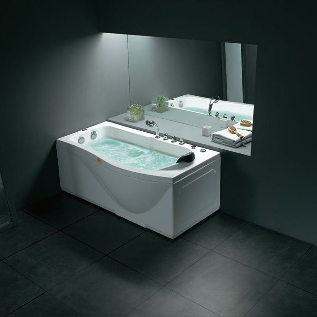 Акриловая ванна SSWW A101A 150х82 L с гидромассажем