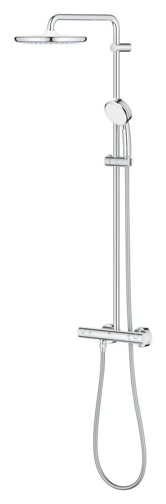 Душевая система GROHE Tempesta Cosmopolitan 250 с термостатом, хром (26670000)