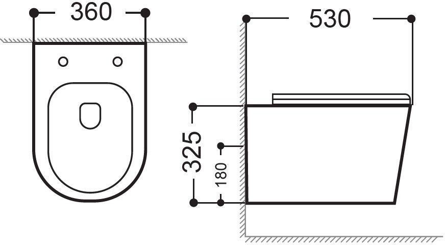 Унитаз подвесной Aquanet Rimless Atago 2.0 W LX-1905C Унитаз подвесной Aquanet Rimless Atago 2.0 W LX-1905C