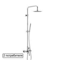 Система для душа наружного монтажа EXCELLENT Rain Oxalia AREX.9081CR (хром)