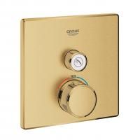 Термостат GROHE Grohtherm SmartControl для встраиваемого монтажа на 1 выход, холодный рассвет матовый (29123GN0) Термостат GROHE Grohtherm SmartControl для встраиваемого монтажа на 1 выход, холодный рассвет матовый (29123GN0)