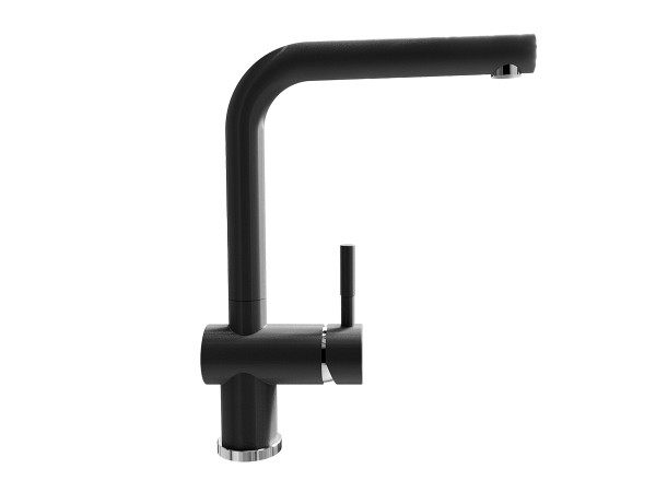 Смеситель ULGRAN Steel 022-003, цвет "вороненая сталь" (US-022-003)