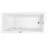 Ванна WHITECROSS Palace 180x80 "SOFT" (золото)