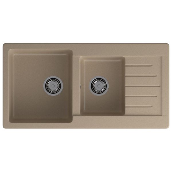 Кухонная мойка GranFest PRACTIK 980KL, песок