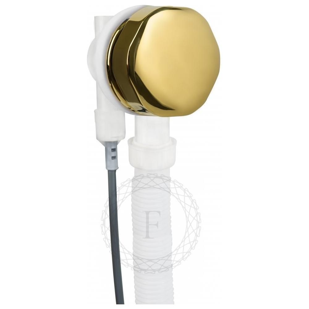 Слив-перелив (полуавтомат, 80 см.) FILARETE FL80GO, золото, артикул FL80GO