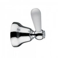 Bongio Oxford Lux Кран, цвет хром/белый фарфор