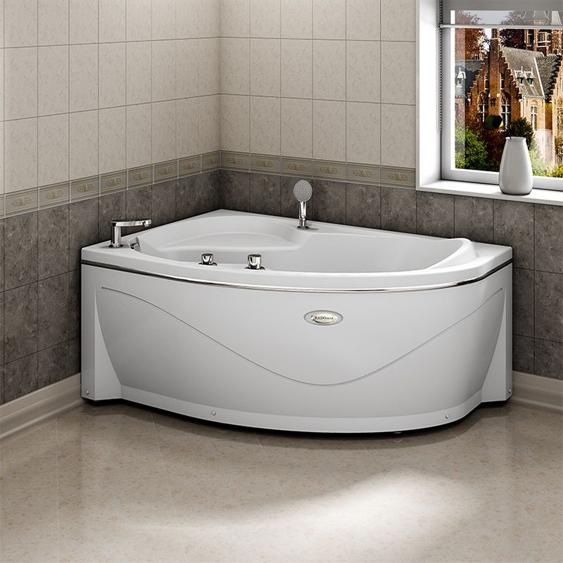 Акриловая ванна Radomir Амелия 160x105 L 1-01-0-1-1-017 Белая без гидромассажа
